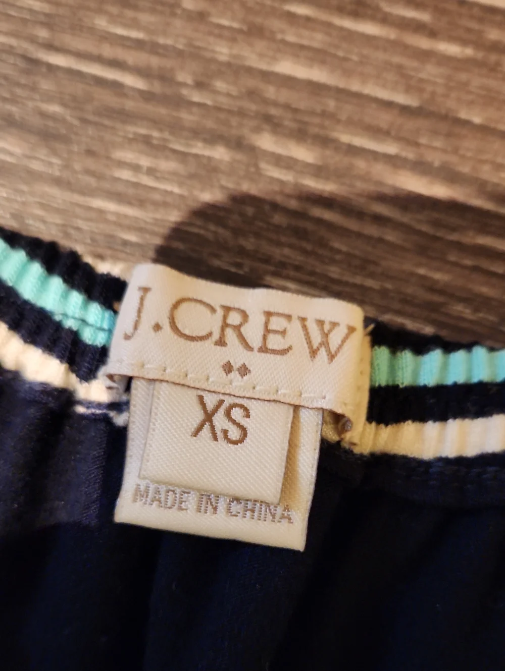 ❤️ J CREW STRAPLESS JERSEY DRESS IN STRIPE WITH POCKETS, XS